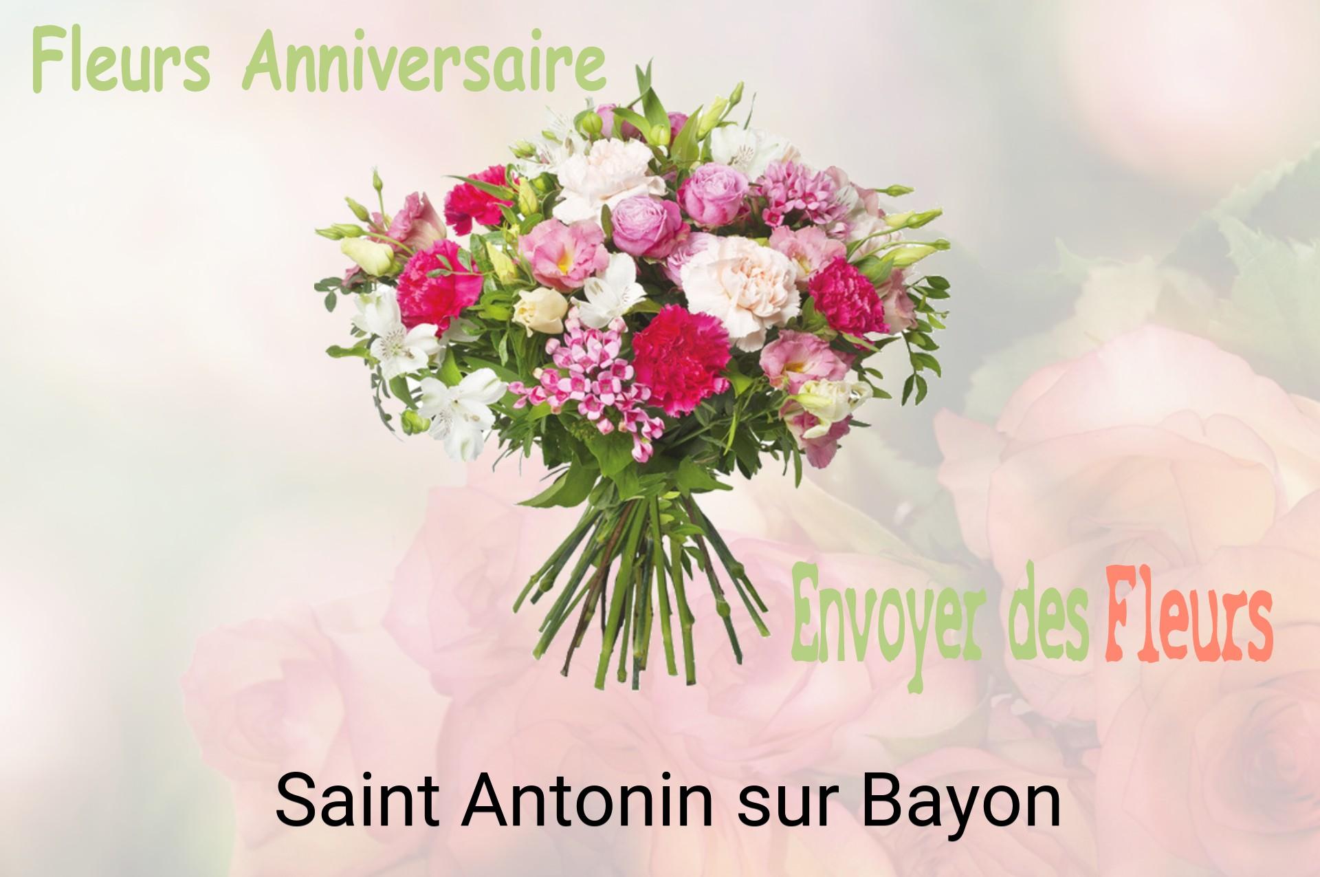 Bouquet de fleurs d’anniversaire livré à Saint-Antonin-sur-Bayon
